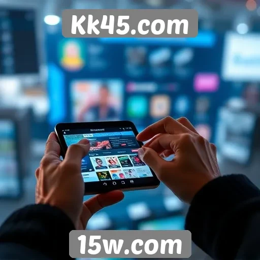 Experiência de usuário no Kk45.com e suas funcionalidades